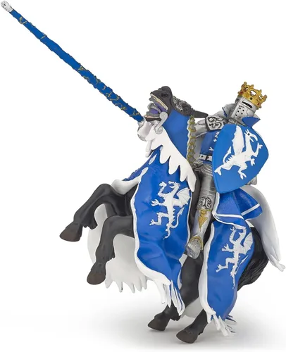 Miniatura 7 de Caballo del Rey Dragón Azul por Papo