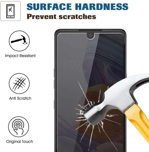 Miniatura 2 de Paquete de 2 protectores de pantalla de privacidad para Motorola Moto G Stylus 2020 (no para Moto G Stylus 2021 de 6.8 pulgadas), protectores