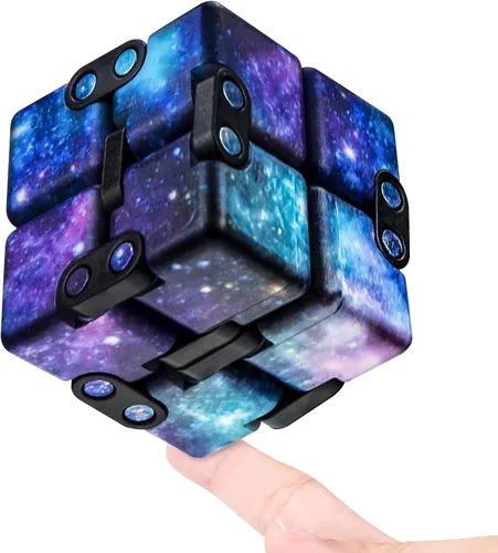 Miniatura 18 de Infinitycube - Infinitycube - Juguete antiestrés único de teñido anudado para niños y adultos, juguete relajante de mano para aliviar el estrés