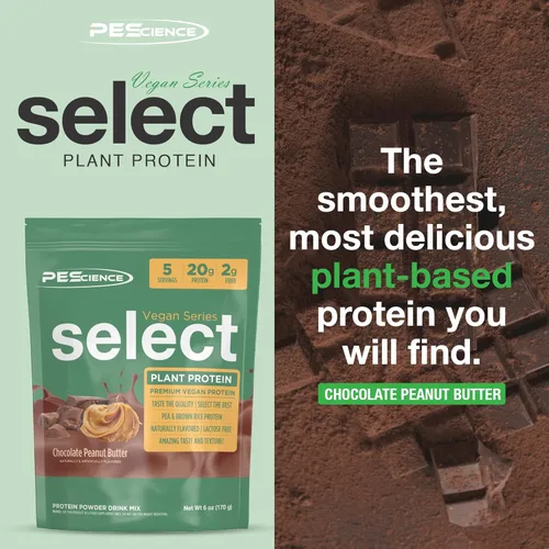 Miniatura 4 de Mezcla de polvo de proteína vegana PEScience Select
