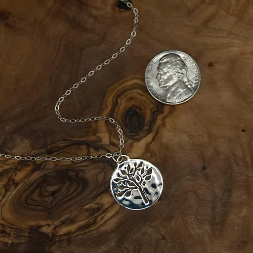 Miniatura 5 de EFYTAL Regalos para suegra, collar de plata de ley con árbol de la vida, regalo de joyería de boda de novia o novio, Metal