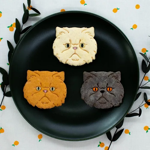 Miniatura 6 de Cortador de galletas de gato persa, 1 pieza - Bakerlogy