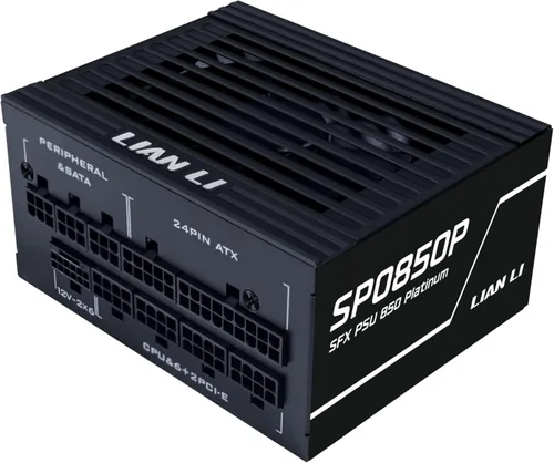 Miniatura 17 de Lian Li Fuente de alimentación SP750 V2 Gold SFX de 750 vatios Cable nativo de 12V-2x6 - Bajo ruido - Eficiencia Gold 80+ - Cumple con ATX 3.1