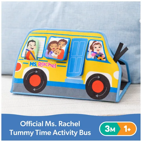 Miniatura 2 de Ms. Rachel Alfombra de Juego Plegable Oficial para Tiempo de Barriga con Espejo para Bebé y Juguetes Sensoriales para Juego Interactivo, Juguetes