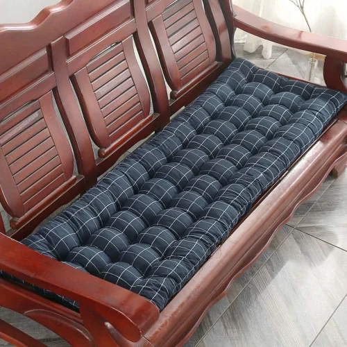 Miniatura 16 de Cojín para tumbona gruesa para silla de patio, cojín de asiento portátil, colchón, reclinable, almohadilla para sofá, banco, tatami (solo cojín) A