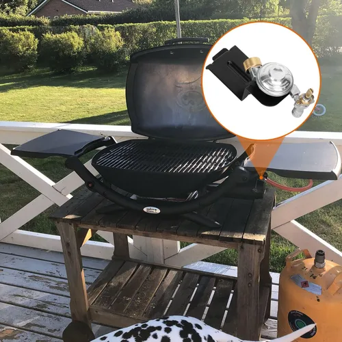 Miniatura 6 de DELSbbq Regulador de válvula para parrillas de gas Weber Q1000 Q1200 Series 51060001, piezas de repuesto para Weber 64866 Grill Contorl Valve