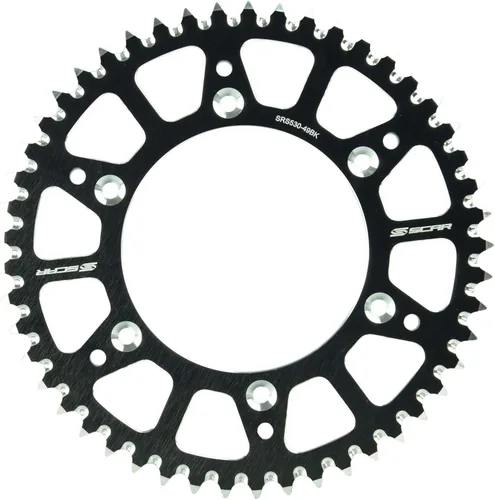 SCAR Piñón trasero de aleación de aluminio compatible con KTM SX SXF EXC EXCF XC XCW XCF XCFW 125 150 250 300 350 450 500 93-26 HUSQVARNA TC FC TX