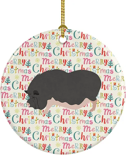 Miniatura 41 de Caroline's Treasures Adorno de cerámica de avestruz común para árbol de Navidad, decoración colgante para el hogar, Navidad, vacaciones, fiesta