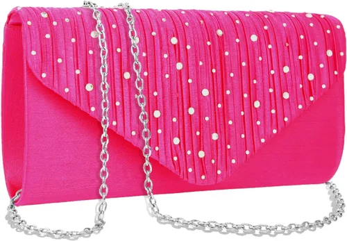 Miniatura 8 de Bolsos de mano BBjinronjy para mujer, bolso formal con diamantes de imitación para noche, bolsos de mano para boda, fiesta, cóctel, graduación, cena