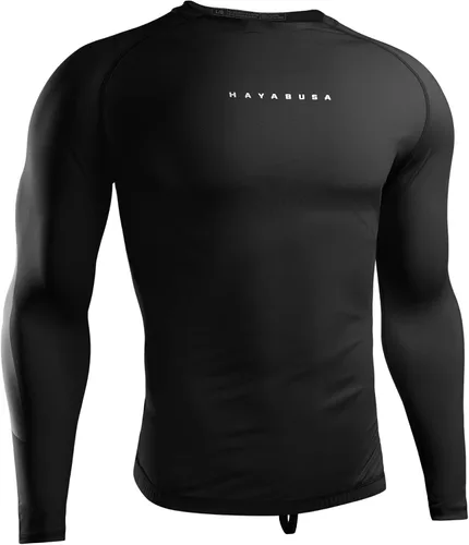 Hayabusa Protector de erupción Core para hombre de manga larga