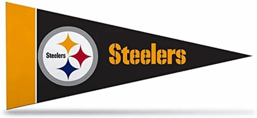 Rico Industries NFL Fan Shop - Juego de decoración clásica de 8 piezas, 4 x 9 pulgadas, mini banderines