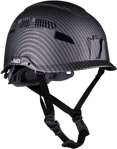 Miniatura 2 de Klein Tools Casco de seguridad 60149, ventilado, correa de barbilla, probado según las normas de seguridad industriales resistentes del casco duro