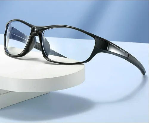 Miniatura 2 de Gafas de seguridad de lente completa envolventes con lectores, gafas de lectura de seguridad con aumento deportivo para hombres y mujeres