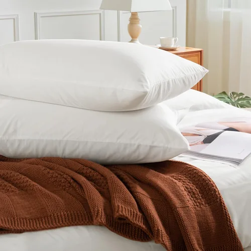 Miniatura 5 de NEXHOME PRO Funda de edredón de algodón para niños, tamaño twin, aspecto de lino, blanco, orgánico, natural, 100% algodón lavado, juego de ropa