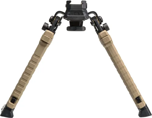FAB Defense Spike Precision Bipod para caza y tiro, polímero de alta resistencia, riel Picatinny, 7.087 in, FDE