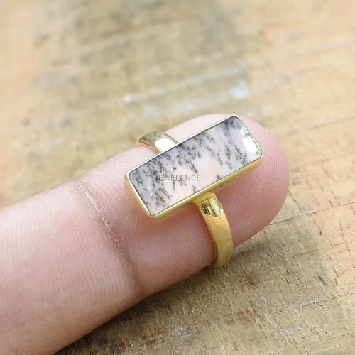 Miniatura 83 de Anillo de plata de ley maciza superpuesta de oro amarillo de 18 quilates para mujer, anillo de compromiso de plata esterlina, juego de bisel