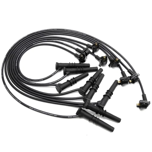 Juego de cables de bujía WR5934 de 8 piezas de repuesto para Ford F-150 F250 Crown Victoria V8 4.6L Lincoln reemplazo para Mercury, reemplaza