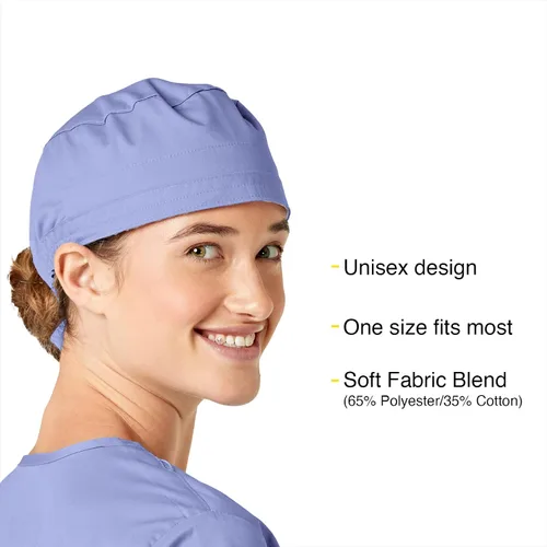 Miniatura 2 de WonderWink Gorra médica con lazo en la espalda