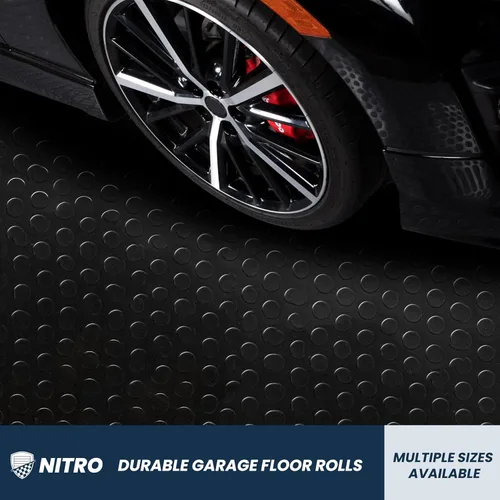Miniatura 3 de Flooring Inc. - Tapete de vinilo flexible Nitro de 0.063 in, para camión y automóvil, más fuerte y seguro para garaje, taller o remolque