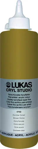Miniatura 15 de Lukas CRYL Studio Artist - Pintura acrílica para artistas, Alizarín Carmesí, tubo de 125 ml - Pinturas acrílicas de alto pigmento para pintura