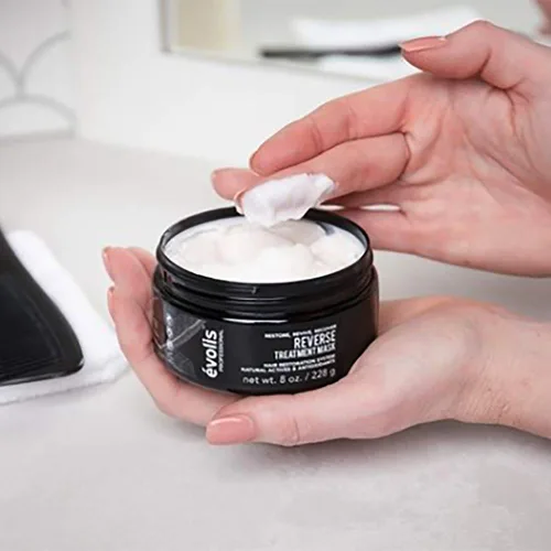 Miniatura 8 de EVOLIS Máscara de tratamiento reparador inverso, mascarilla capilar acondicionador profundo para apoyar el crecimiento del cabello, mascarilla
