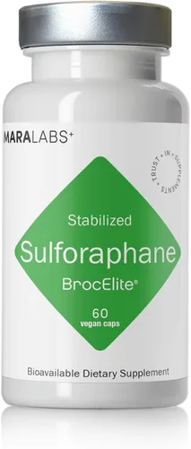 Miniatura 10 de Mara Labs Broc Elite Plus Suplemento de brócoli con extracto de sulforafano estabilizado Sin residuos de glifosato 30 cápsulas vegetarianas