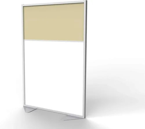 Miniatura 9 de Ghent Divisor de privacidad para división de habitación, tablero de vinilo de doble cara con marco de aluminio y relleno de panel completo