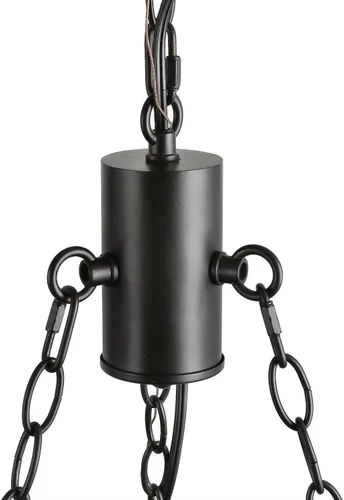 Miniatura 6 de LNC - Candelabros de granja de 20.5 pulgadas con ruedas redondas rústicas para comedor y sala de estar, dormitorio y vestíbulo