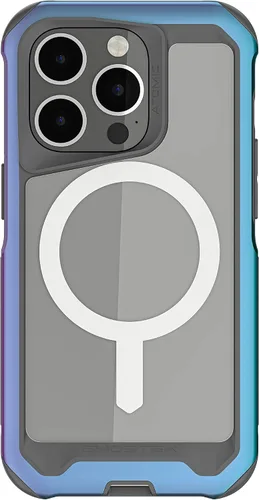 Miniatura 93 de Ghostek Atomic Slim - Funda protectora para iPhone 15 Pro Max, compatible con accesorios MagSafe, marco de metal de aluminio, funda de teléfono