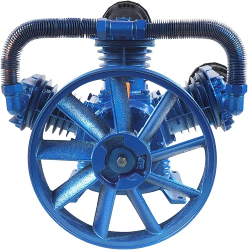 Miniatura 4 de Bomba de compresor de aire cilíndrico de 175PSI 10HP Cabeza de bomba de compresor de aire de bajo consumo de energía Motor Herramienta de aire