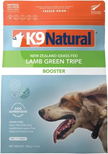 Miniatura 11 de K9 Natural Complemento Alimenticio Liofilizado para Perros con Ingredientes Verificados, Mezcla de Carne de Órganos para Apoyo Digestivo, Alimento