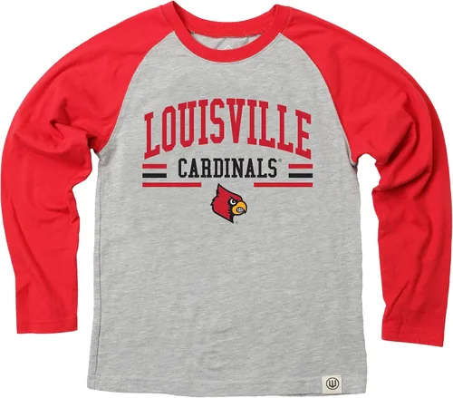 Miniatura 58 de Wes and Willy NCAA playera raglán de manga larga para niños