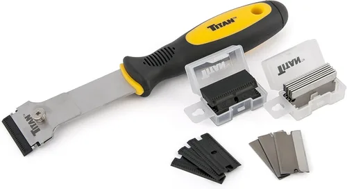 Titan 17008 Juego de raspadores multiusos para maquinilla de afeitar