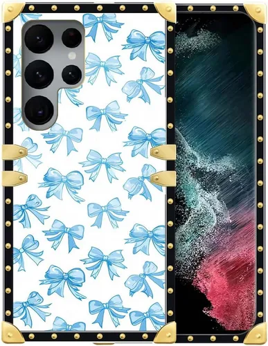 Miniatura 14 de Funda compatible con Samsung Galaxy S22 Ultra, funda protectora de TPU suave a prueba de golpes de 4 libélulas en la flor para Samsung Galaxy S22