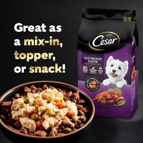 Miniatura 9 de Cesar, comida húmeda para perros de fabricación simple, 37 g. Empaque de 10 unidades.