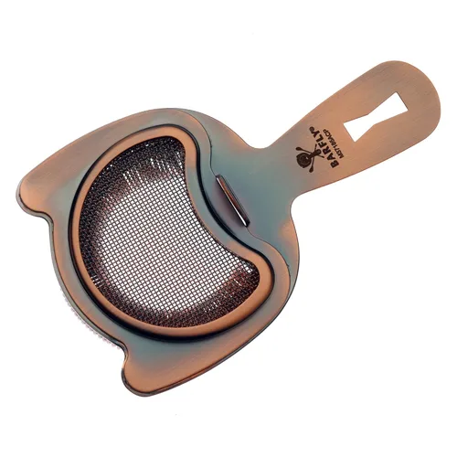 Miniatura 4 de Barfly Colador de resorte de malla fina, cobre antiguo