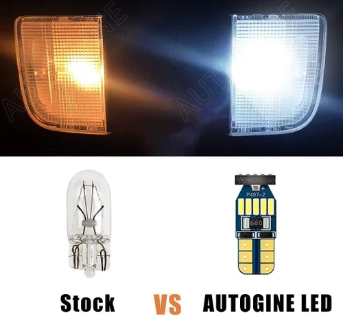 Miniatura 2 de AUTOGINE Paquete de luces LED blancas para interiores Honda Civic 2016 2017 2018 2019 2020 2021 súper brillante 6000 K paquete de bombillas LED
