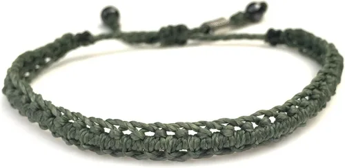 Miniatura 39 de Rumi Sumaq Pulseras de Orgullo y Bandera del País con Atadura de Tirón — Pulseras Macramé Trenzadas a Mano, Nudo de Pescado y Trenzadas Ajustables