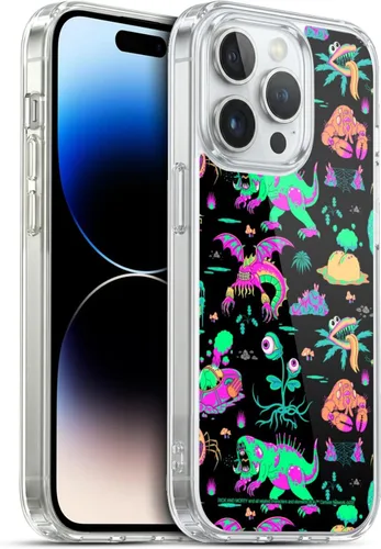 Miniatura 71 de Head Case Designs Funda de gel con licencia oficial de Rick and Morty Aliens Season 3 [protección de grado militar] compatible con Apple iPhone 12