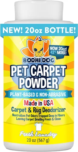 Miniatura 7 de Bodhi Dog Natural Carpet - Desodorante en polvo para alfombras – Eliminador de olores secos de mascotas y removedor de olores de orina – Afloja