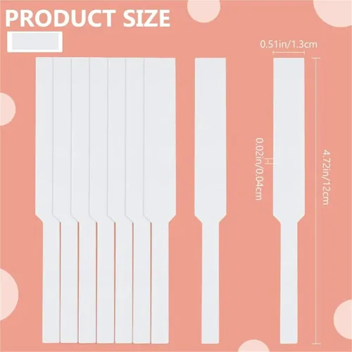Miniatura 2 de Disposable Perfume Test Strips 400Pcs Perfume Test Strips Rectangle Paper White Small Try Incense for Testing Scents