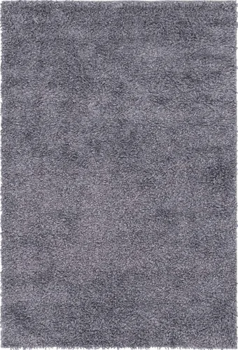 Miniatura 9 de Unique Loom Davos Shag Collection - Alfombra de área, color liso (4 pies 1 pulgada x 6 pies 1 pulgada, rectangular, color pimienta)