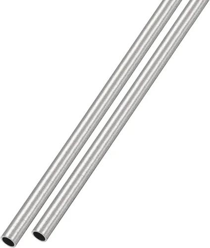 Miniatura 35 de METALLIXITY Tubo de acero inoxidable 304 (0.236 in de diámetro x 0.024 in de pared T x 11.811 in de largo), 2 piezas, tubo recto - para muebles