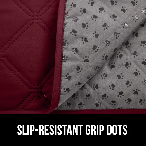 Miniatura 4 de GORILLA GRIP® Manta impermeable para perro, funda de sofá a prueba de fugas para perros, parte trasera de agarre de silicona, protege el sofá