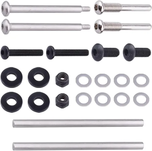Miniatura 7 de Brazos de suspensión inferiores traseros de aluminio para Arrma 1/8 Kraton/Outcast/Notorious/Talion 6S BLX, piezas de actualización, reemplaza Verde