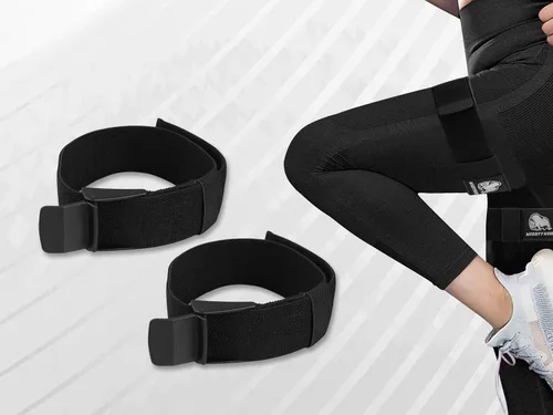 Miniatura 2 de BFR Bandas de oclusión para mujer, restricción del flujo sanguíneo, bandas de entrenamiento para piernas, glúteos y cadera, tela de resistencia