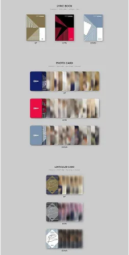 Miniatura 3 de BIGHIT Ent. ENHYPEN - Borde: Carnival (2º Mini álbum) álbum+Juego de tarjetas de fotos extra (UP+Hype+Down ver. Set)