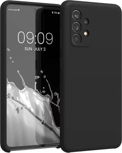 Miniatura 45 de kwmobile Funda Compatible con Samsung Galaxy A14 5G - Funda de teléfono de TPU y silicona con acabado suave - Verde Lima