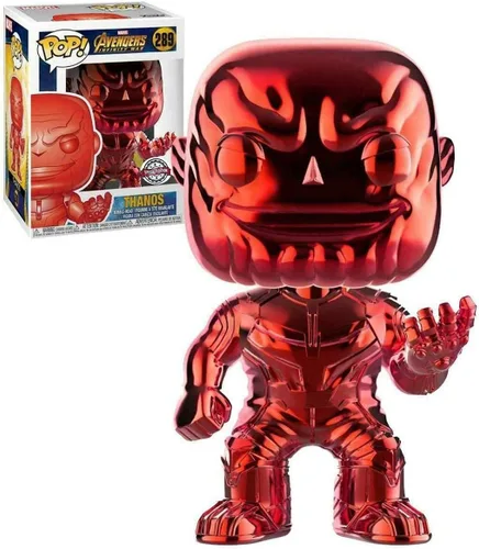 Funko Pop Avengers 289 Thanos Rojo Cromo (sin Pegatina)