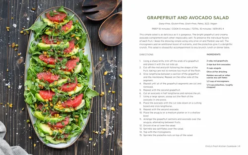 Miniatura 6 de Emily's Fresh Kitchen: Cook Your Way to Better Health Tapa dura – 1 Enero 2022